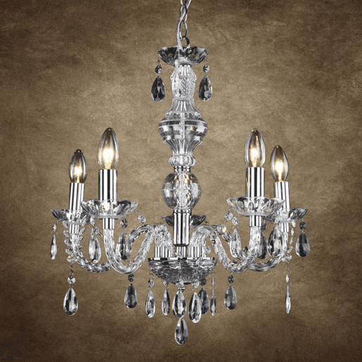 lux.pro Lustre LED elegante - com cinco braços elegantes lux.pro Lustre LED elegante - com cinco braços elegantes
