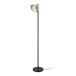 Lámpara de pie Namsos 1x E27 60W metal Lámpara de pie Namsos 1x E27 60W metal Negro/ Dorado