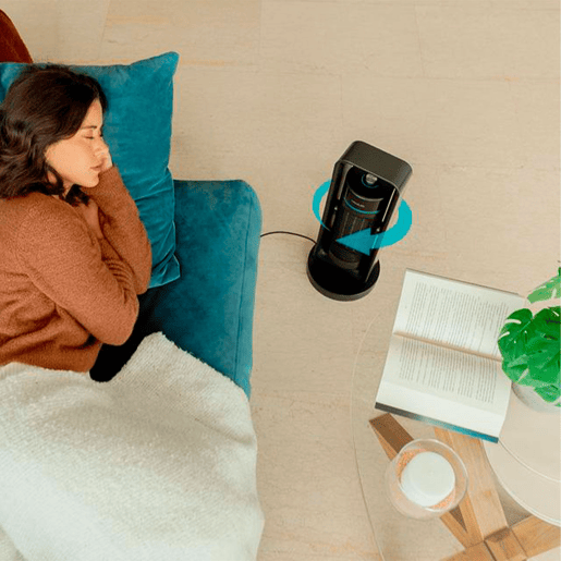 Cecotec Aquecedor cerâmico de pé com 2000 W, função Oscilação, termóstato ajustável e 3 modos de funcionamento.