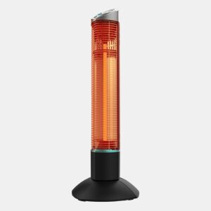 Cecotec Aquecedor de torre para exteriores com 1000 W, tecnologia halogénea, 2 níveis de potência, função Oscilação e controlo remoto.