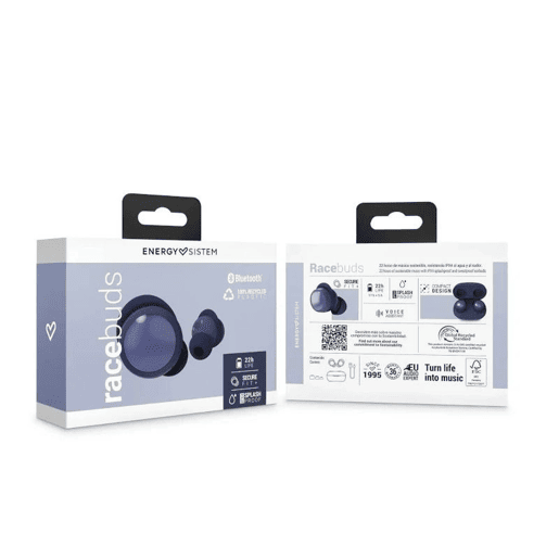 Auriculares in Ear Bluetooth Energy Sistem Racebuds Azul Marinho IPX4