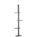 Árbol para Gato Aglomerado de Madera, Felpa PawHut Árbol para Gato Aglomerado de Madera, Felpa PawHut Gris