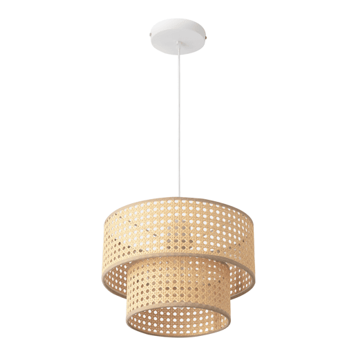 Abajur Ascot dobe 1xE27 Ø30cm - Rattan  Brancolux.pro