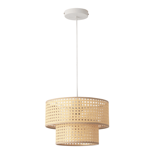 Abajur Ascot dobe 1xE27 Ø30cm - Rattan  Brancolux.pro