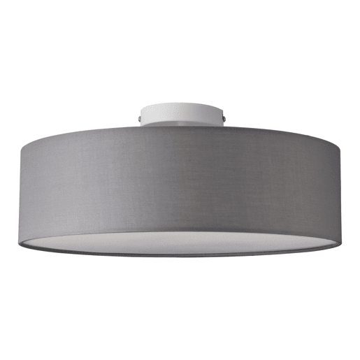 Candeeiro de teto redondo Omaha - 3xE27 - 17 x Ø 45 cm - PlásticoOrganza - Branco lux.pro.