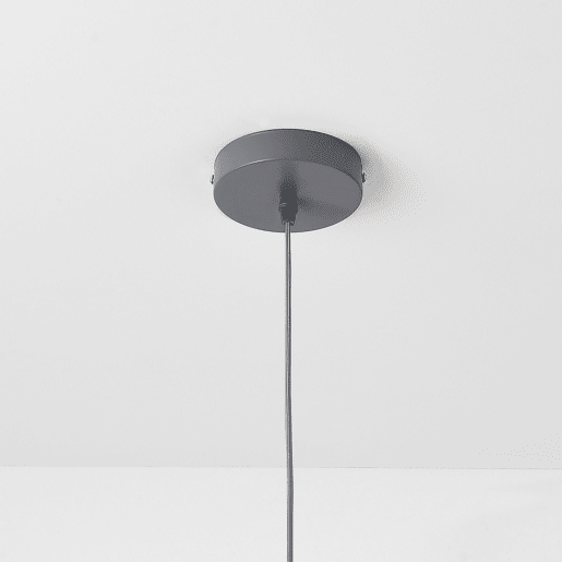 Candeeiro suspenso Lopar - E27 - 60W - Tecido metálico - 149 x Ø 30 cm Cinzento e dourado lux.pro lux.pro.
