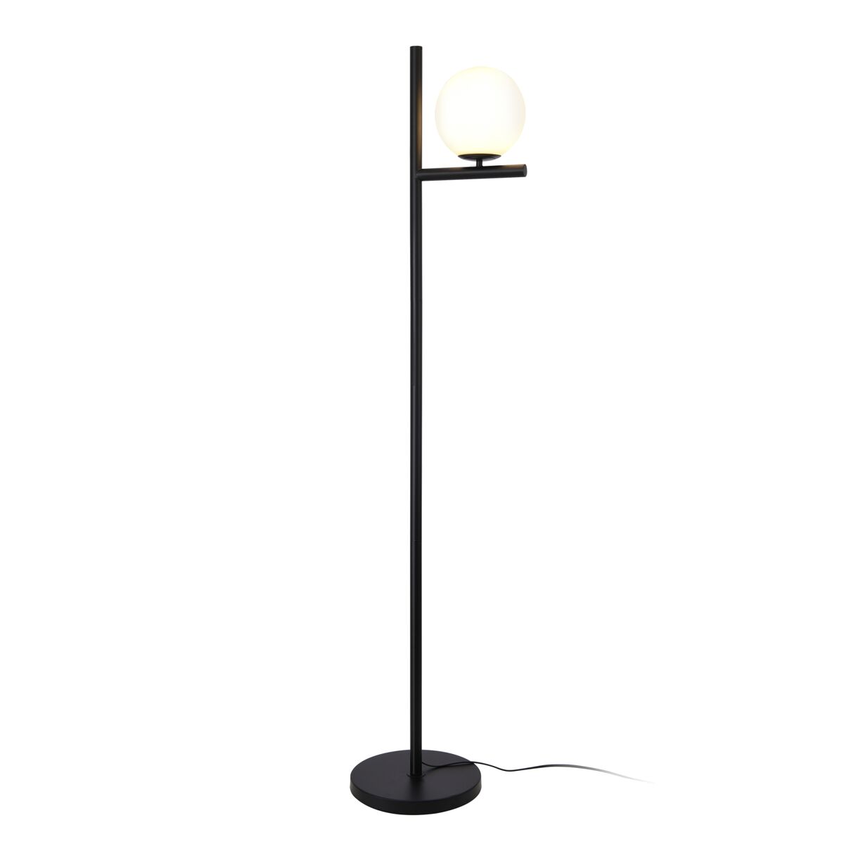 Lámpara de pie Aberdaron 1 x E27 60W cristal [lux.pro]