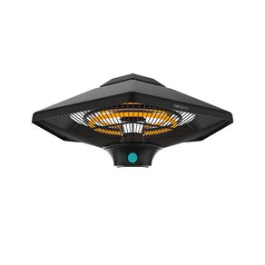 Cecotec Aquecedor de teto para exteriores com 2000 W, tecnologia halogénea, 3 níveis de potência e controlo remoto.