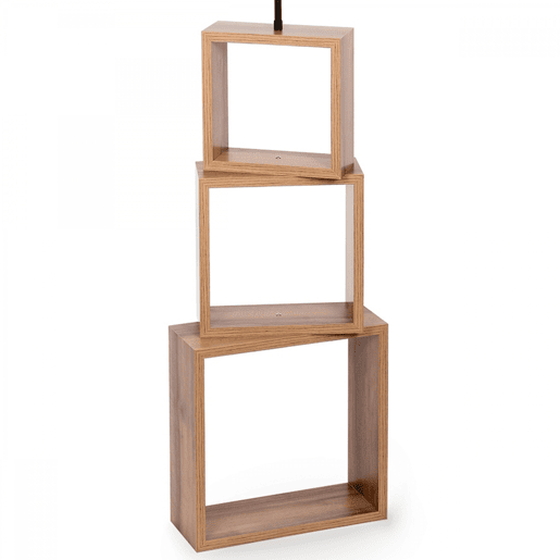 Candeeiro de pé Mansfield 1xE27 20 W metal MDF tecido 20 x Ø 37 cm creme  madeira lux.pro lux.pro.
