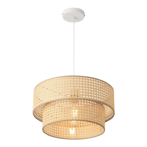 Abajur Ascot dobe 1xE27 Ø40cm - Rattan  Brancolux.pro