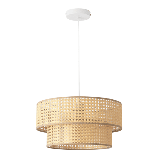 Abajur Ascot dobe 1xE27 Ø40cm - Rattan  Brancolux.pro