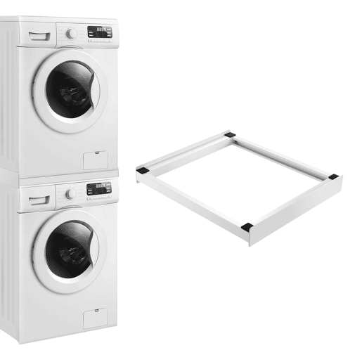 Estrutura de instalação universal para máquinas de lavar e secar roupa en.casa
