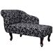 Chaise Lounge Chaise Lounge Blanco/ Negro