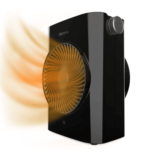 Cecotec Termoventilador de 2000 W, 2 níveis de potência e 3 modos de funcionamento.