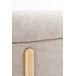 Banqueta-baul tapizada en boucle estructura y patas en pino Banqueta-baul tapizada en boucle estructura y patas en pino Gris Claro
