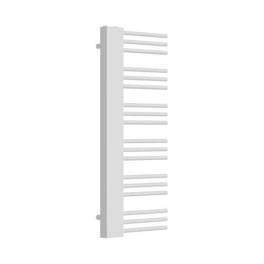 Radiador toalheiro de parede Kviteseid 18 tubos 470W aço 120x50 cm - Branco neu.haus