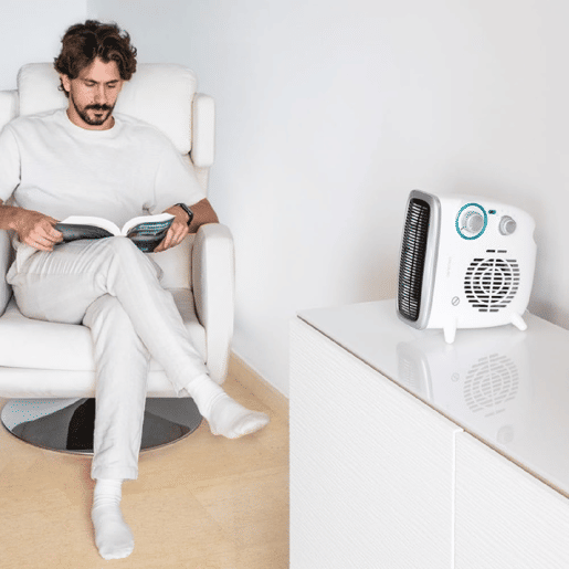 Cecotec Termoventilador de 1800 W, 2 níveis de potência e 3 modos de funcionamento.