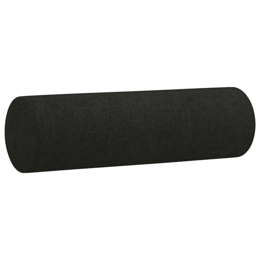 vidaXL 2 pcs conjunto de sofás com almofadas tecido preto vidaXL 2 pcs conjunto de sofás com almofadas tecido preto