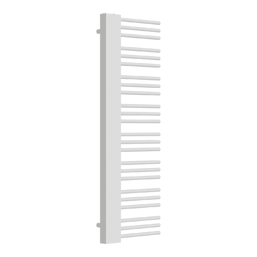 Radiador toalheiro de parede Kviteseid 24 tubos 558 W aço 146x45 cm - Branco neu.haus