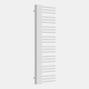 Radiador toalheiro de parede Kviteseid 24 tubos 558 W aço 146x45 cm - Branco neu.haus