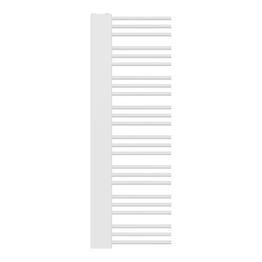 Radiador toalheiro de parede Kviteseid 24 tubos 558 W aço 146x45 cm - Branco neu.haus