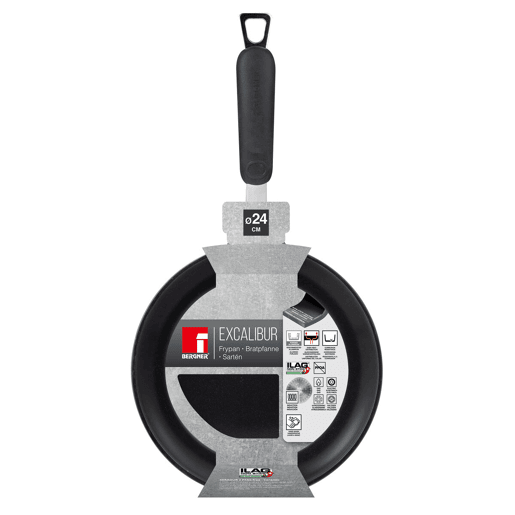 Frigideira Bergner EXCALIBUR BG Ø 24 cm Cinzento