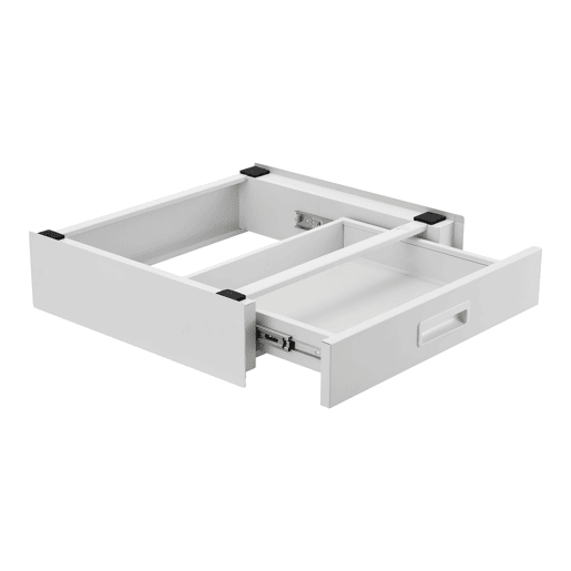 Kit de ligação para máquina de lavarsecar roupa Buxton com gaveta 8x60x60cm - Branco en.casa
