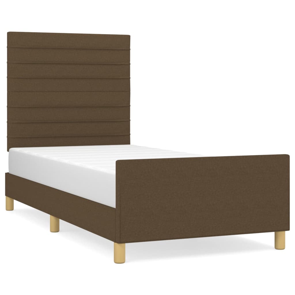 Estructura de cama 80x200 Marrón