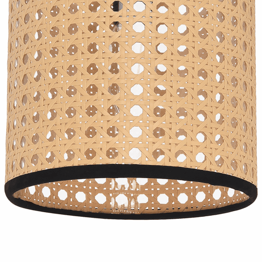 Conjunto de 2 candeeiros de parede Southend modern 1x E14 40 W metal-plástico 25 x Ø 16 cm - Preto e Bege lux.pro lux.pro.