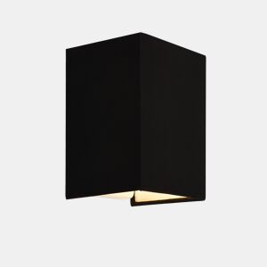 Candeeiro de parede Schwerin - 20 x 16 x 13 cm - Design moderno - Tecido - Preto lux.pro.