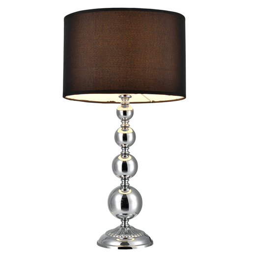 Candeeiro de mesa moderno - preto - (E14) - Modelo: San Francisco lux.pro.