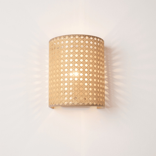 3 Candeeiros de parede Ascot 1x E27 metal-plástico 20x16x12 cm - efeito Rattanlux.pro
