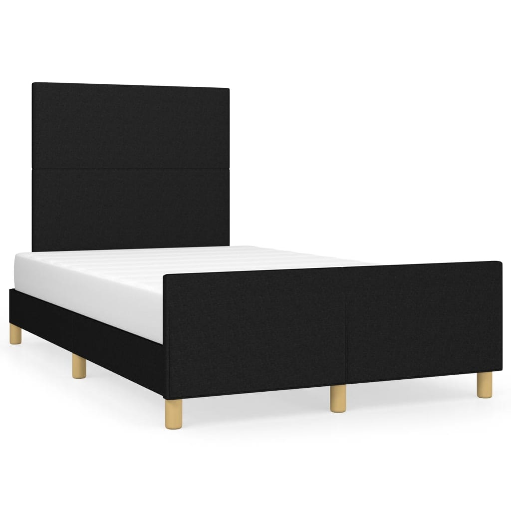 Estructura de cama 120x200 Negro