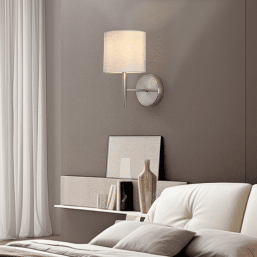 3 Candeeiros de parede Winsford 1x E14 metal-têxtil 27x21cm - PrataBranco lux.pro