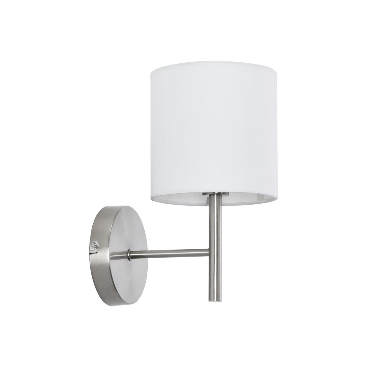 Lámpara de pared Winsford 1x E14 40 W metal-textil