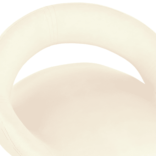 vidaXL Bancos de bar 2 pcs veludo creme vidaXL Bancos de bar 2 pcs veludo creme
