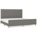 Estructura de cama 200x200 Estructura de cama 200x200 Gris