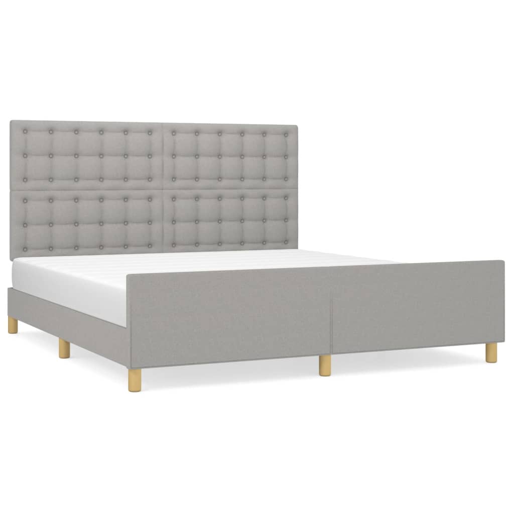 Estructura de cama 160x200 Gris