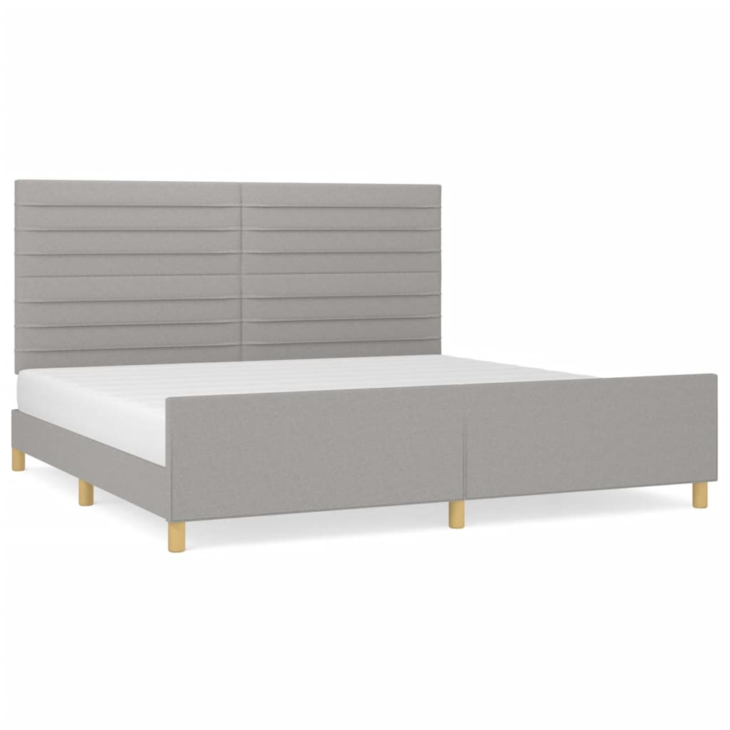Estructura de cama 200x200 Gris
