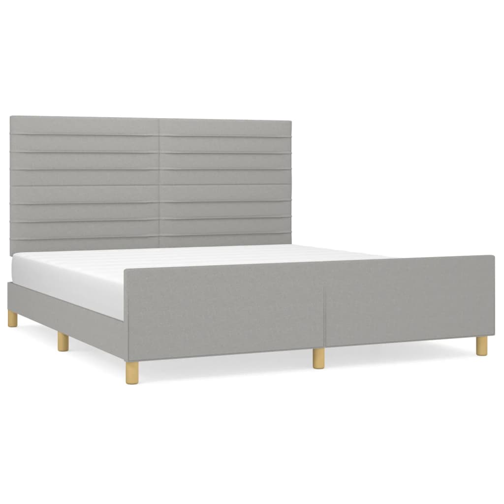 Estructura de cama 160x200 Gris