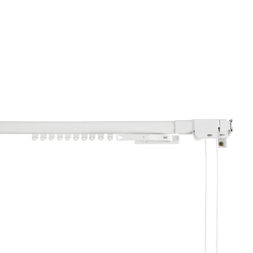 Calha de cortina Stor Planet Cintacor Extensível Reforçado Branco 160-300 cm