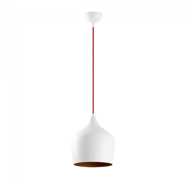 Lámpara de techo momo 22  /rojo moderno