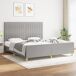 Estructura de cama 180x200 Estructura de cama 180x200 Gris