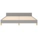 Estructura de cama 180x200 Estructura de cama 180x200 Gris