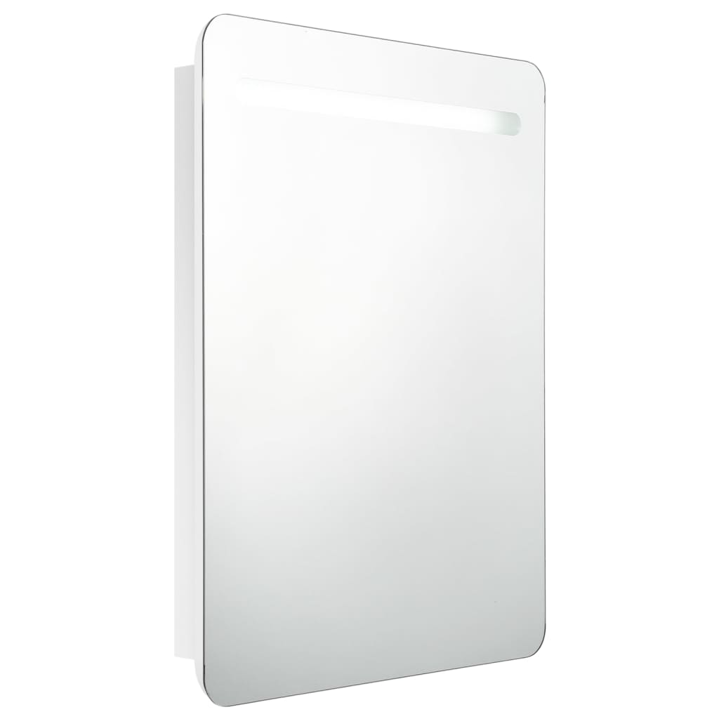 Armario De Baño 60 Blanco Brillo