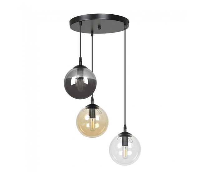 Lámpara colgante sagan mix 3 luces marca wonderlamp