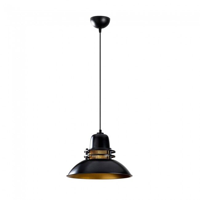 Lámpara de techo retro harvey 34 negro