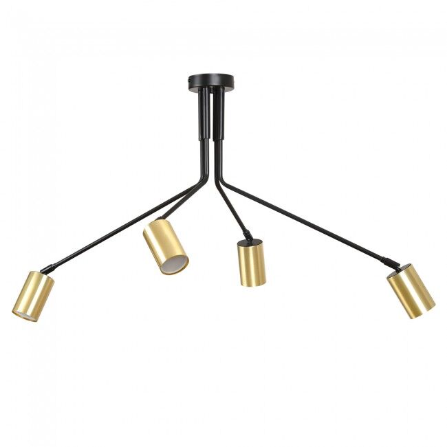 Plafón de techo Norber (3 luces) Metal Moderno