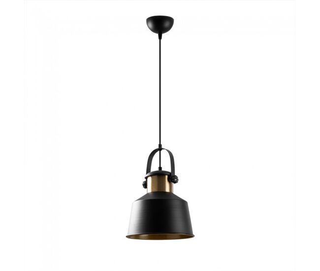 Lámpara colgante retro momo 26 negro marca wonderlamp