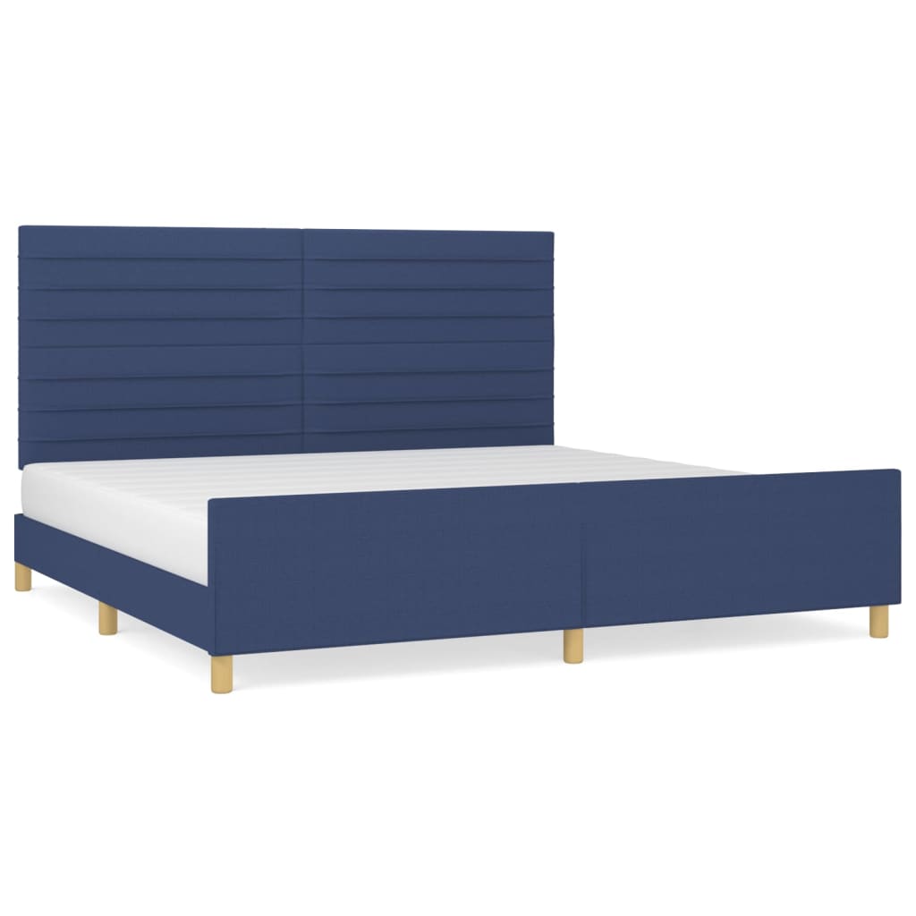 Estructura de cama 200x200 Azul